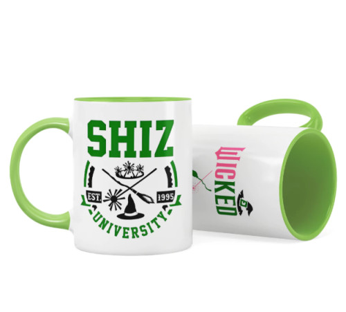 Caneca Geek Shiz University Wicked Verde-Canecas-