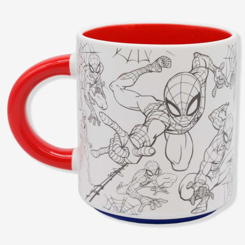 Caneca Grafite Spider Man - 500ml Marvel Spider-Man # - Produto Original