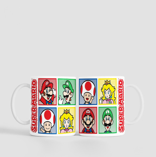 Caneca Mario | SuperMario | 325ml-Super Mario-