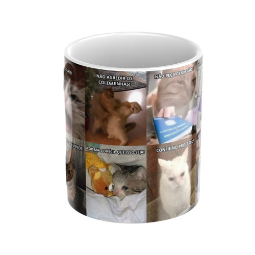 Caneca Memes - Gatinhos CLT Personalizado # - Produto Original