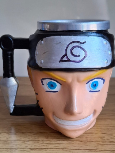 Caneca Naruto Uzumaki 3D Anime Naruto # - Produto Original