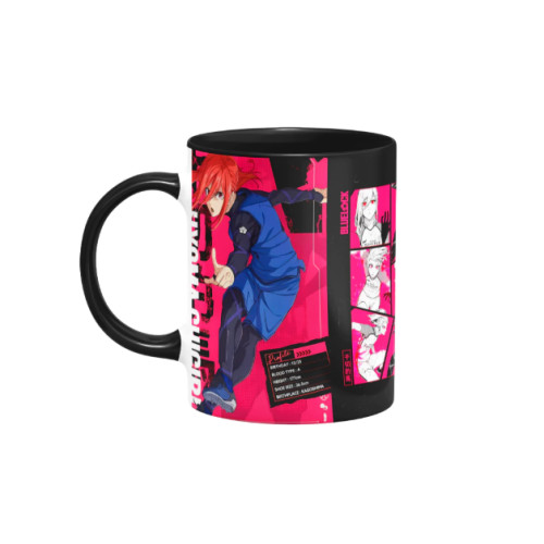 Caneca Otaku Hyoma Chigiri Blue Lock - Canecas - #
