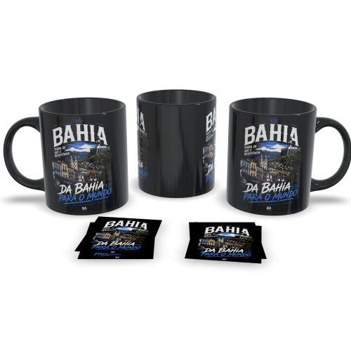 Caneca Personalizada Estados do Brasil Bahia Bandeiras # - Produto Original