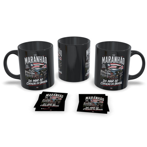 Caneca Personalizada Estados do Brasil Maranhão Bandeiras # - Produto Original
