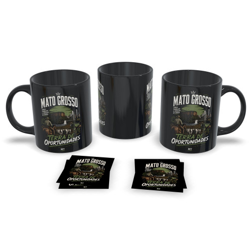 Caneca Personalizada Estados do Brasil Mato Grosso Bandeiras # - Produto Original