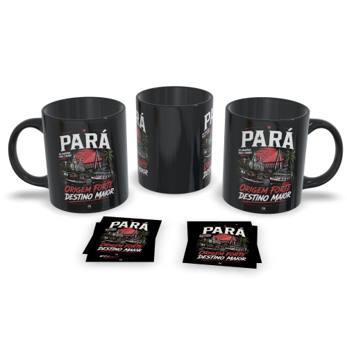 Caneca Personalizada Estados do Brasil Pará Bandeiras # - Produto Original