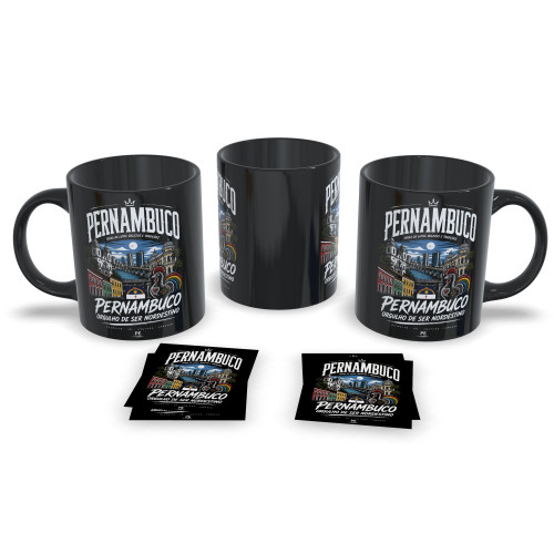 Caneca Personalizada Estados do Brasil Pernambuco Bandeiras # - Produto Original