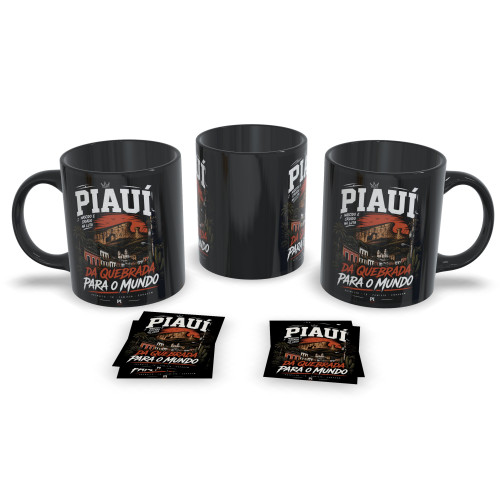 Caneca Personalizada Estados do Brasil Piaui Bandeiras # - Produto Original