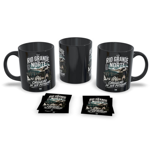 Caneca Personalizada Estados do Brasil Rio Grande do Norte Bandeiras # - Produto Original