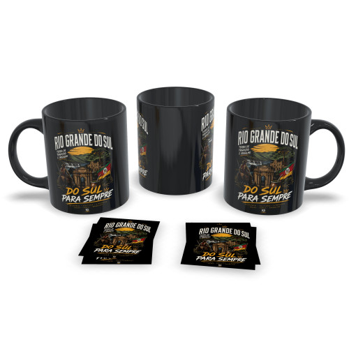 Caneca Personalizada Estados do Brasil Rio Grande do Sul Bandeiras # - Produto Original