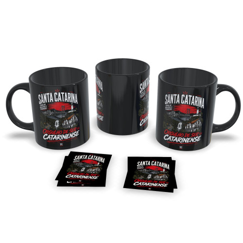 Caneca Personalizada Estados do Brasil Santa Catarina Bandeiras # - Produto Original