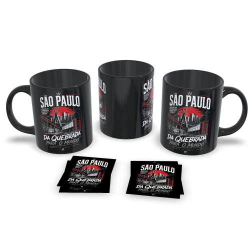 Caneca Personalizada Estados do Brasil São Paulo (quebrada) Bandeiras # - Produto Original