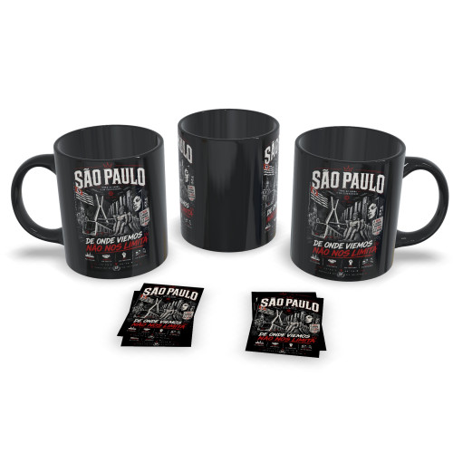 Caneca Personalizada Estados do Brasil São Paulo Bandeiras # - Produto Original
