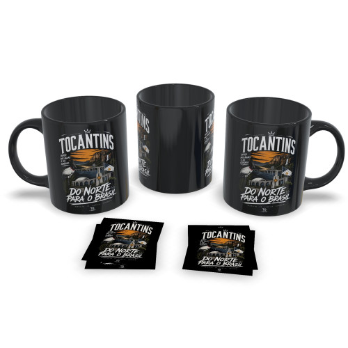 Caneca Personalizada Estados do Brasil Tocantins Bandeiras # - Produto Original