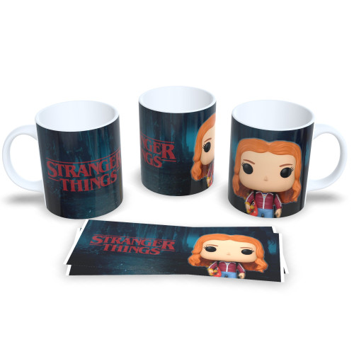 Caneca Personalizada Max Mayfield Stranger Things Estilo Funko Pop Stranger Things # - Produto Original
