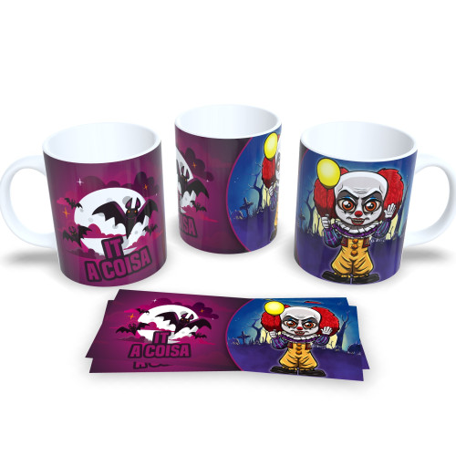 Caneca Personalizada Terror Filmes de Horror "It a Coisa"-Filme Terror-