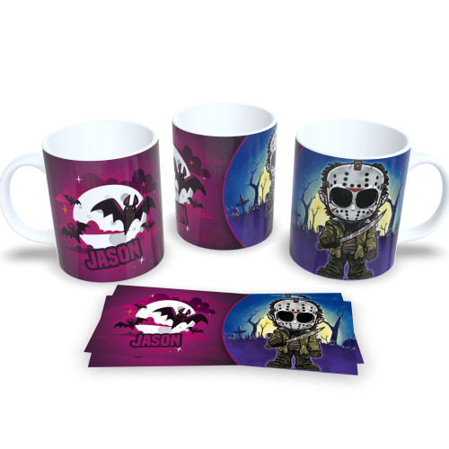 Caneca Personalizada Terror Filmes de Horror "Jason"-Filme Terror-