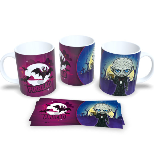 Caneca Personalizada Terror Filmes de Horror "Pinhead"-Filme Terror-