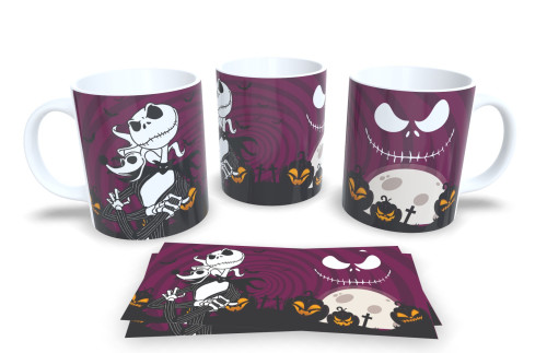 Caneca Porcelana Caveira Mexicana – Dia dos Mortos Colorido e Vibrante-Dia Dos Mortos-