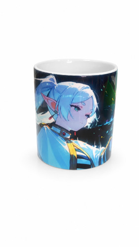 Caneca Porcelana Personalizada Frieren Frieren E A Jornada Para O Além # - Produto Original