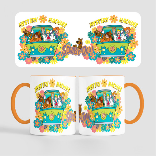 Caneca Scooby Doo | Mystery Machine | 325ml - Scooby Doo - #