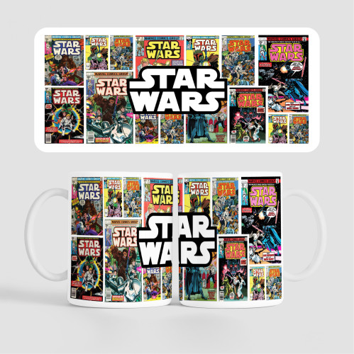 Caneca Star Wars | Comics | 325ml - Star Wars - #