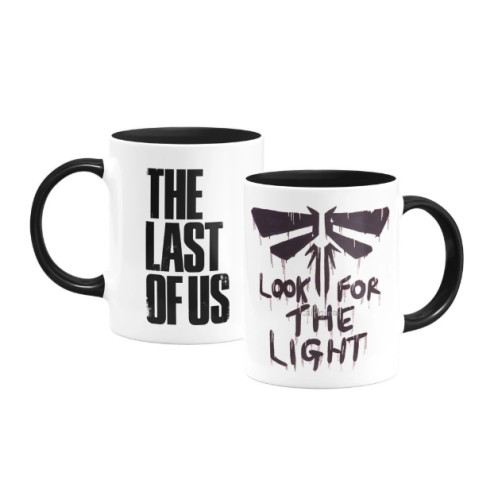 Caneca The Last Of Us - Vagalumes (fireflies) Look For The Light - Canecas - #