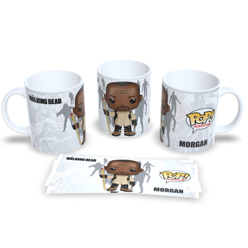 Caneca The Walking Dead Morgan 2 Funko Pop Exclusiva Presente The Walking Dead # - Produto Original