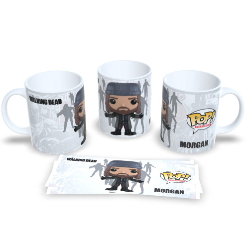 Caneca The Walking Dead Morgan Funko Pop Exclusiva Presente The Walking Dead # - Produto Original