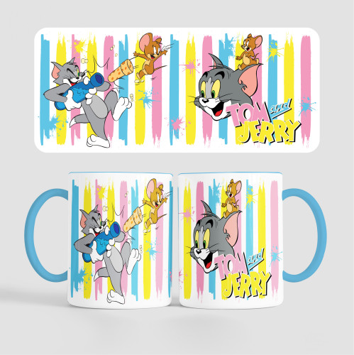 Caneca Tom e Jerry | 325ml - Dan Da Dan - #