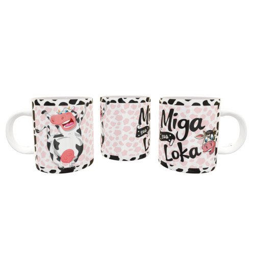 Caneca de Porcelana Personalizada Dia dos Amigos – Presente Criativo e Afetivo-Melhores Amigas-