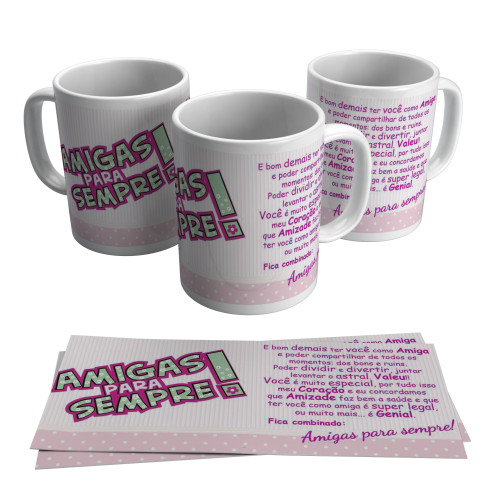 Caneca de Porcelana com Estampa Dia das Mães – Lembrança Carinhosa-Mãe-
