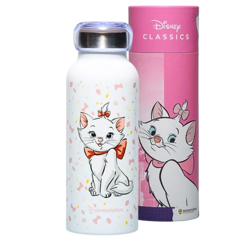 Caneca E Copo Garrafa Bubble Marie-Disney Aristocats-