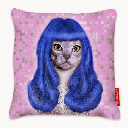 Capa De Almofada Pets Rock Catfornia Gurl-Takkoda-