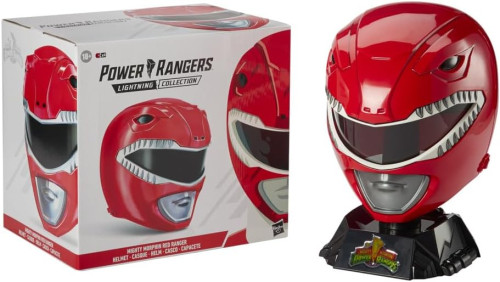 Action Figures Capacete Red Ranger L Collection Power Rangers Hasbro-Power Rangers-