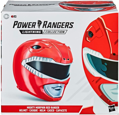 Action Figures Capacete Red Ranger L Collection Power Rangers Hasbro - Power Rangers - #
