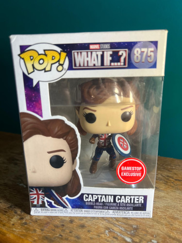 Funko Pop Capitã Carter-What If ...?-875
