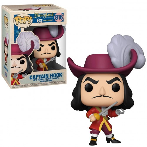 Funko Pop Captain Hook/capitão Gancho #816-Disneyland 65th Anniversary-816