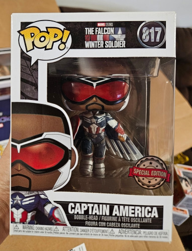 Funko Pop Captain America-Marvel-817