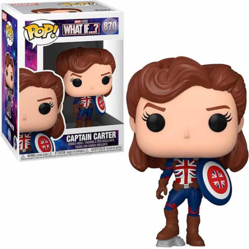 Funko Pop Captain Carter-Marvel's What-If-870