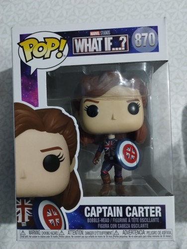 Funko Pop Captain Carter - Marvel's What-If - #870