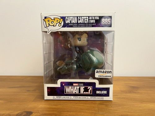 Funko Pop Captain Carter e o Stomper Hydra-What If ...?-885