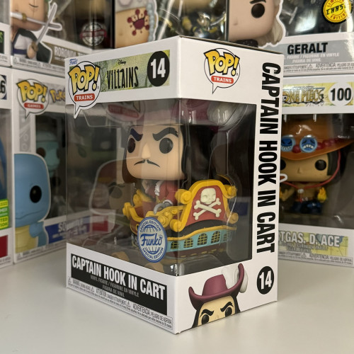 Funko Pop Captain Hook in Cart SE - Disney Villains - #14