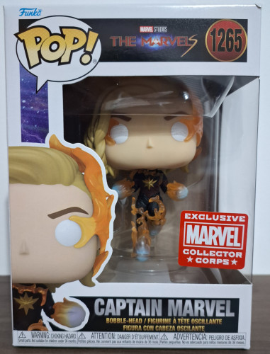 Funko Pop Captain Marvel - Collectors Corp The Marvels #1265 - Produto Original