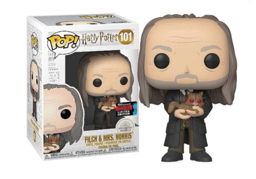 Filch & Mrs. Norris - Exclsuivo 2019 Fall Convention-Harry Potter-101