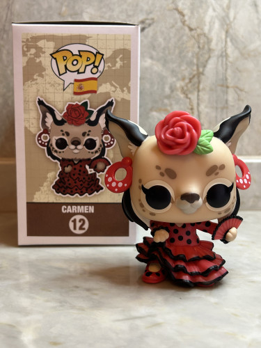 Funko Pop Carmen - Espanha - - Around The World - #12