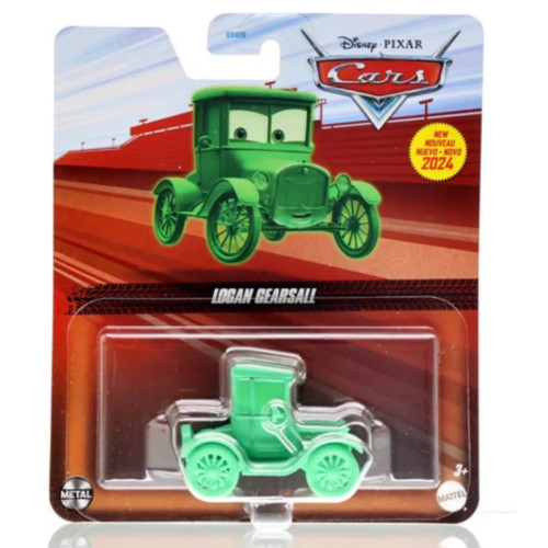 Action Figures Carrinho Miniatura Disney Pixar Logan Gearsall - HTY09-Disney Cars-