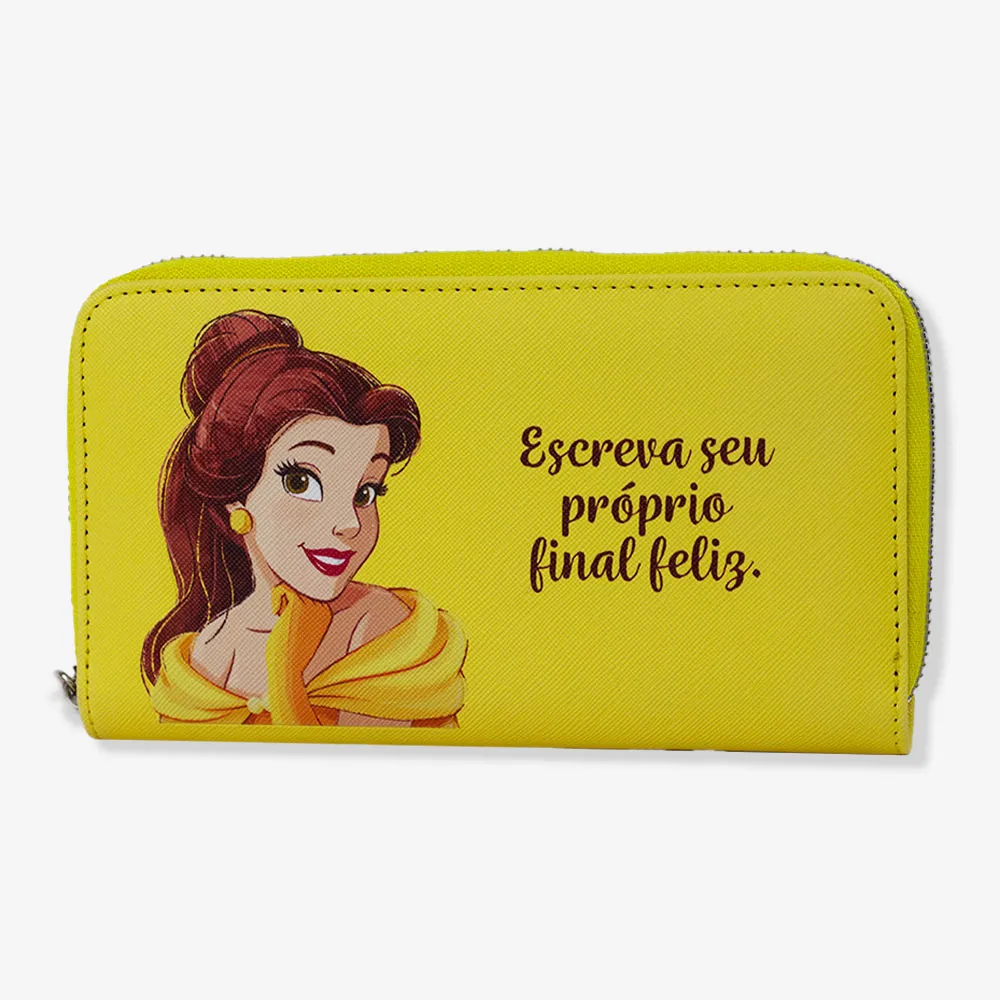 Carteira Bella - A Bela E A Fera Zona Criativa # - Produto Original