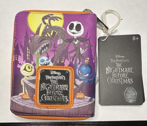 Carteira Loungefly The Nightmare Before Christmas - Disney The Nightmare Before Christmas - #