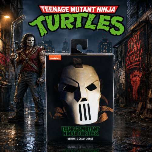 Casey Jones Ultimate 18cm - Lançamento 2021 Teenage Mutant Ninja Turtles # - Produto Original